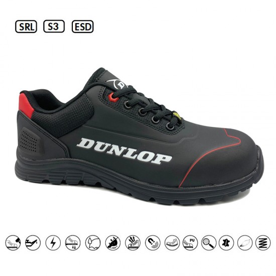 ΠΑΠΟΥΤΣΙΑ DUNLOP MATT ΜΑΥΡΟ S3 ΜΕΓ.40