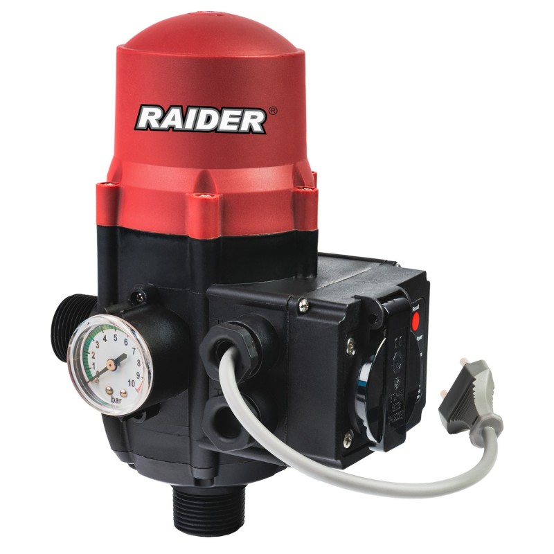 RAIDER Ηλεκτρονικός Ελεγκτής Πίεσης Αντλιών 2.2kW 1" RD-EPC03 070189