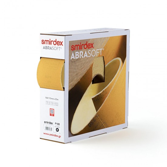 SMIRDEX ΡΟΛΟ ABRASOFT 135SP P320 115*125mm-25m ΡΟΛΟ