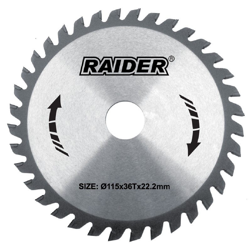 RAIDER ΔΙΣΚΟΣ ΜΕ ΚΑΡΒΙΔΙΟ ΤΟΥ ΒΟΛΦΑΡΜΙΟΥ 165x20mm24T 163143