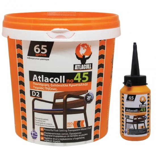 ATLACOLL ΚΟΛΛΑ ΚΡΥΣΤΑΛΛΙΖΕ ΜΠΙΜΠΕΡΟ No.45 200gr