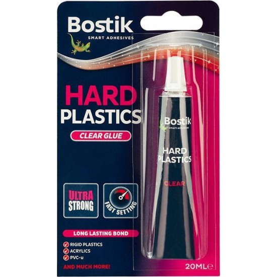 ΚΟΛΛΑ ΣΤΙΓΜΗΣ 20ml ΣΚΛΗΡΩΝ ΠΛΑΣΤΙΚΩΝ Hard Plastics