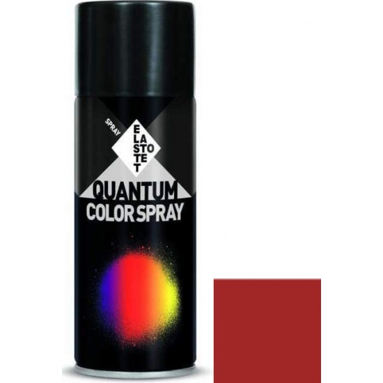 ΣΠΡΕΙ ΚΟΚΚΙΝΟ ''FLAME RED'' QUANTUM RAL 3000 - 400ml