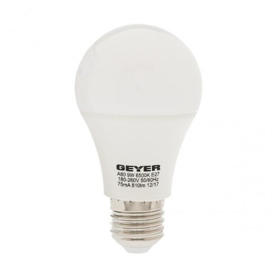 GEYER ΛΑΜΠΑ LED Α60 E27 9.5W ΚΙΤΡΙΝΟ 1055LM LAWE2710E