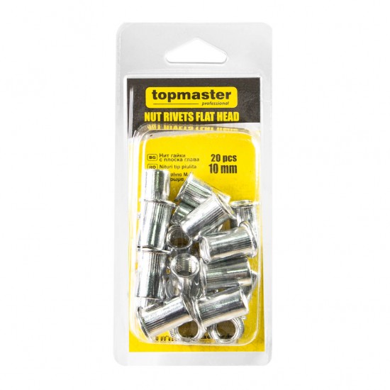 TOP MASTER ΠΡΙΤΣΙΝΙΑ ΜΕ ΣΠΕΙΡΩΜΑ 20τεμ 10*20mm 511159