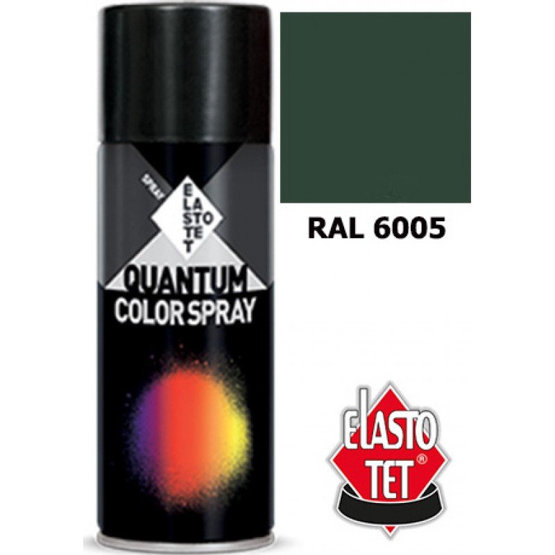 ΣΠΡΕΙ ΠΡΑΣΙΝΟ ΣΚΟΥΡΟ ''MOSS GREEN'' QUANTUM RAL 6005 - 400ml