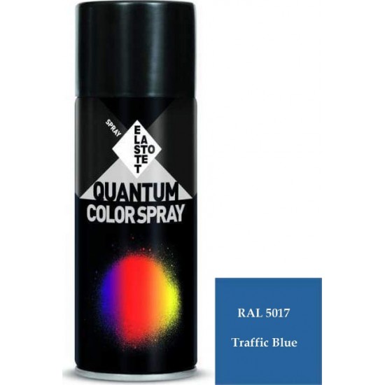 ΣΠΡΕΙ ΜΠΛΕ ΣΚΟΥΡΟ ''TRAFFIC BLUE'' QUANTUM RAL 5017 - 400ml