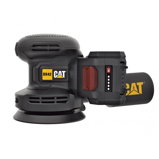 CAT SOLO ΤΡΙΒΕΙΟ ΕΚΚΕΝΤΡΟ 125mm BRUSHLESS 18V DX42B