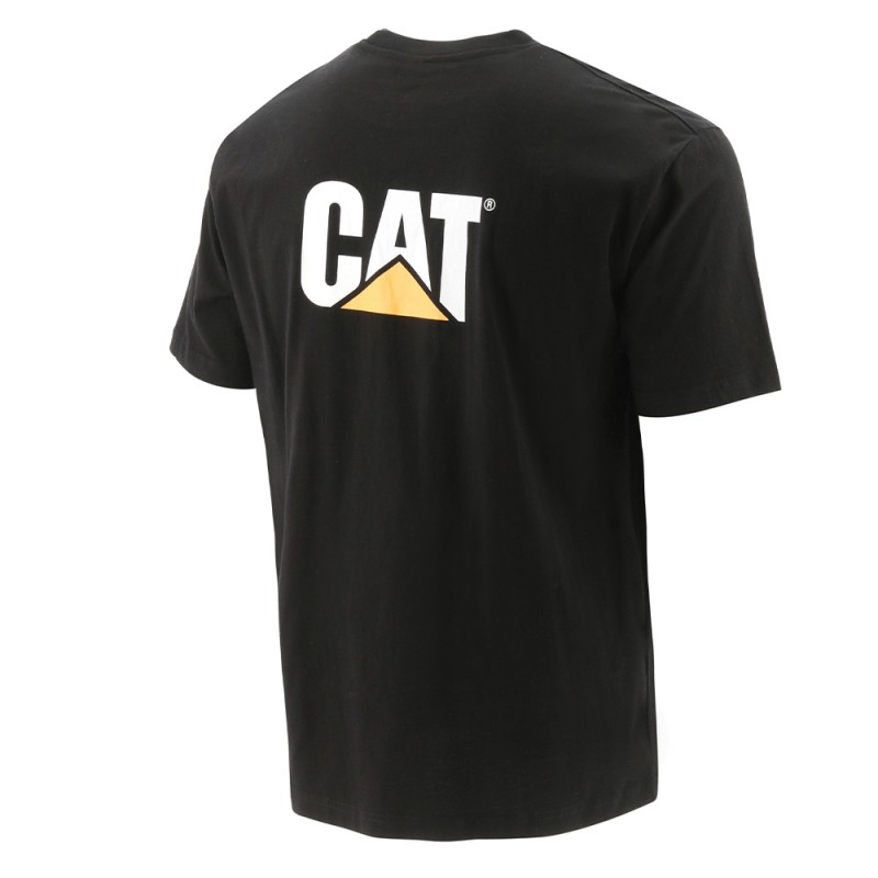 CAT ΜΠΛΟΥΖΑΚΙ ΚΟΝΤΟΜΑΝΙΚΟ ΜΑΥΡΟ TRADEMARK TEE S W05324